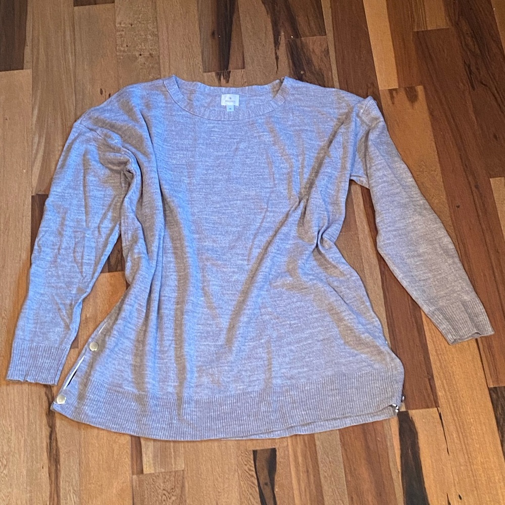 Gray XL Dressbarn Sweater